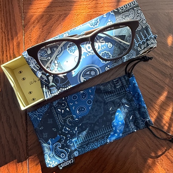 NWT Caddis Brown Pinto72 Reading Glasses (0.0) - Picture 7 of 7